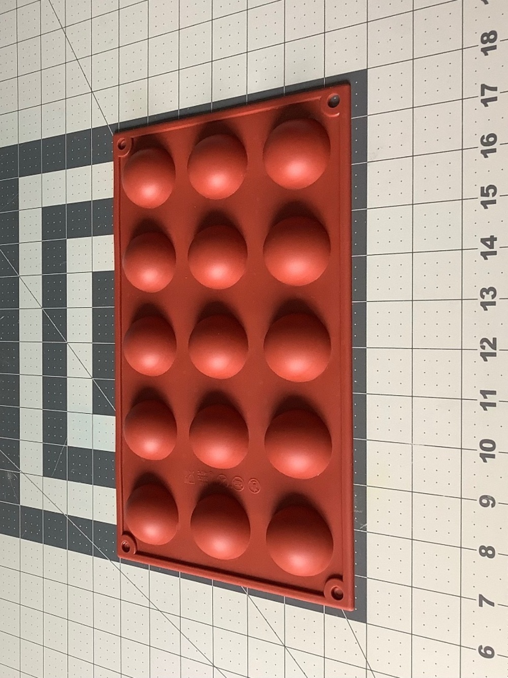 Silicone Half Sphere Mold 15-Cavity – Chocolate, Mousse & Dessert Mold - Picture 5 of 5